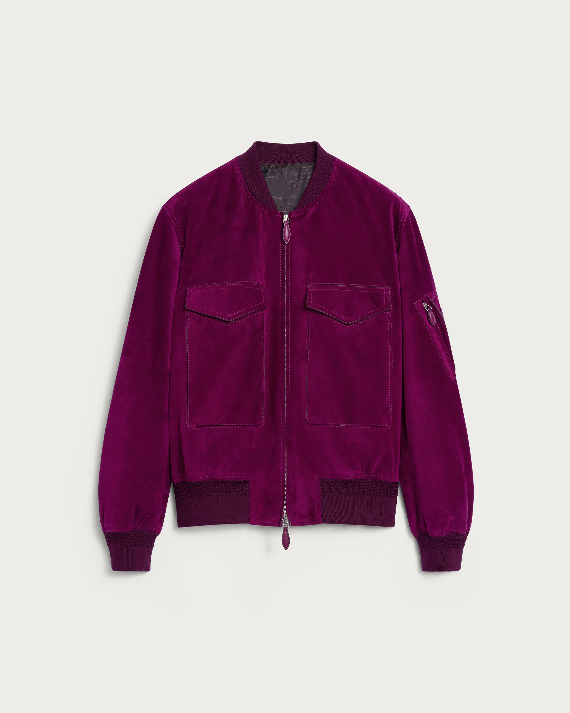 Bomber Jacket, Purple Fushia, hi-res