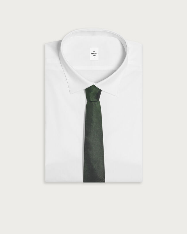 Gradient Scritto Pattern Tie, Empire Green, hi-res