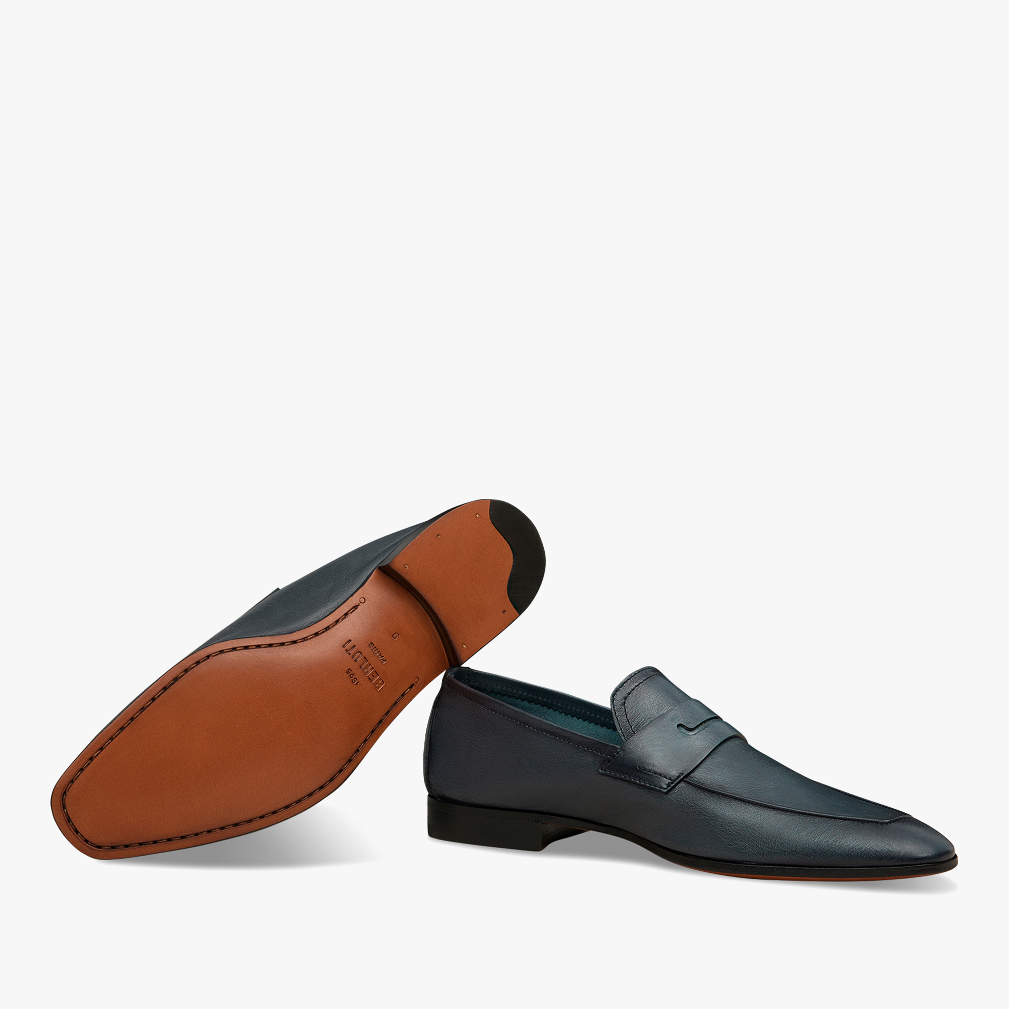 Lorenzo Scritto Kangaroo Leather Loafer | Berluti TH