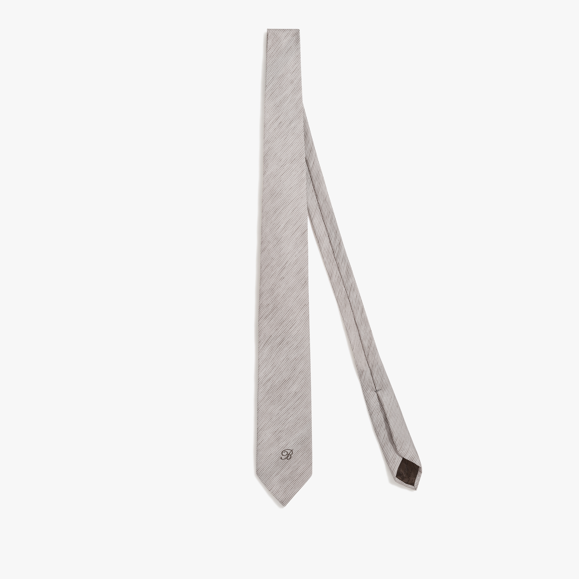 Pinstripes B Thabor Tie, NATURAL BEIGE, hi-res