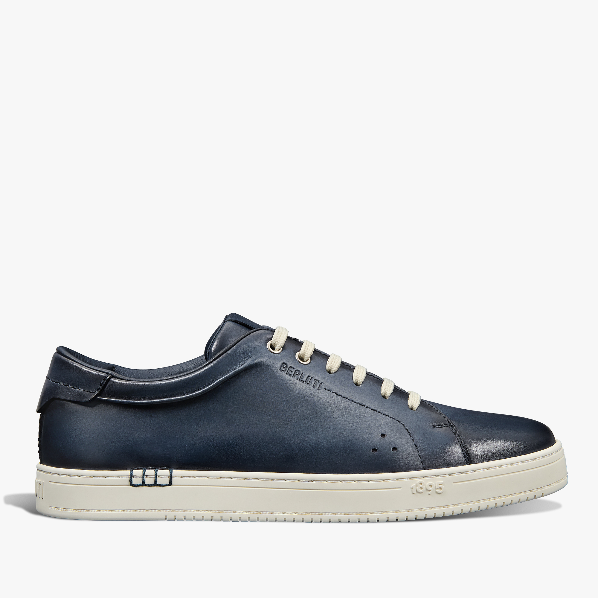 Playtime Venezia Calf Leather Sneaker, BLU MINERALE, hi-res