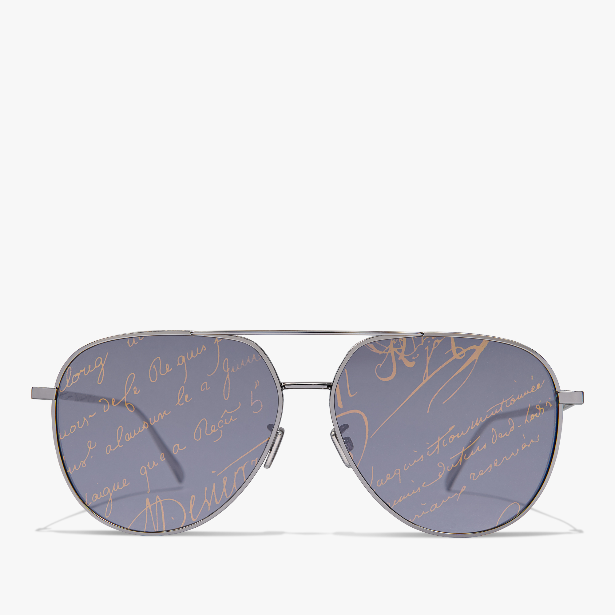 Glint Metal Sunglasses, BLACK GOLD + SCRITTO GOLD, hi-res