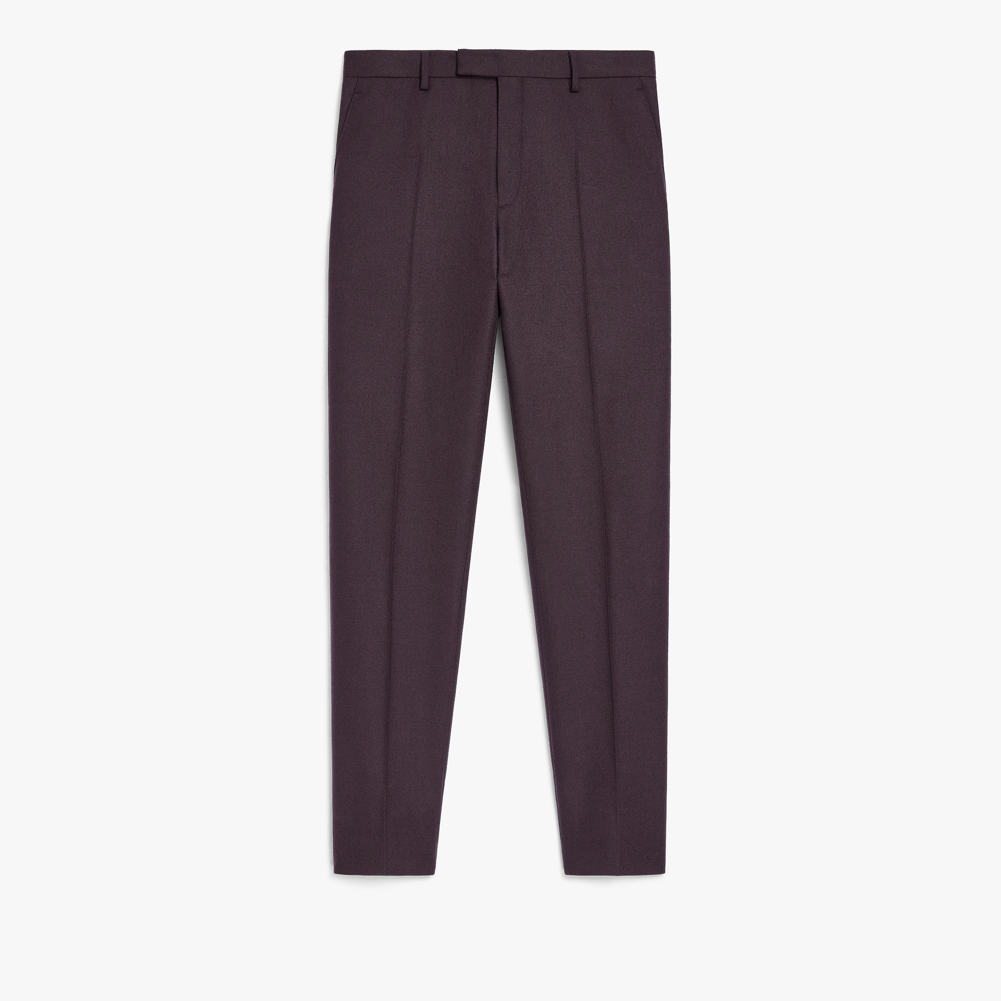 Alessandro Wool Trousers, NERO BORDO, hi-res