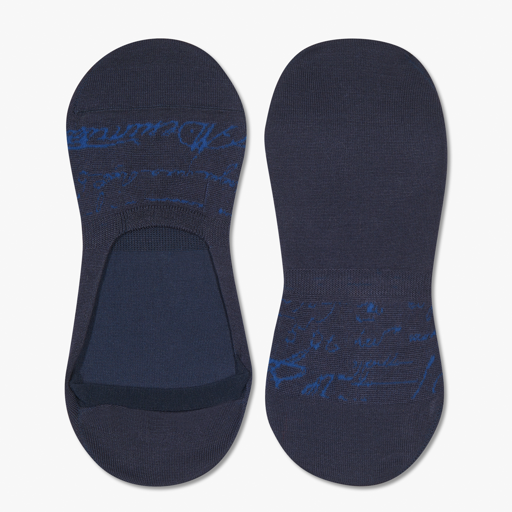 Shadow Cotton Ghost Socks, SPACE BLUE, hi-res