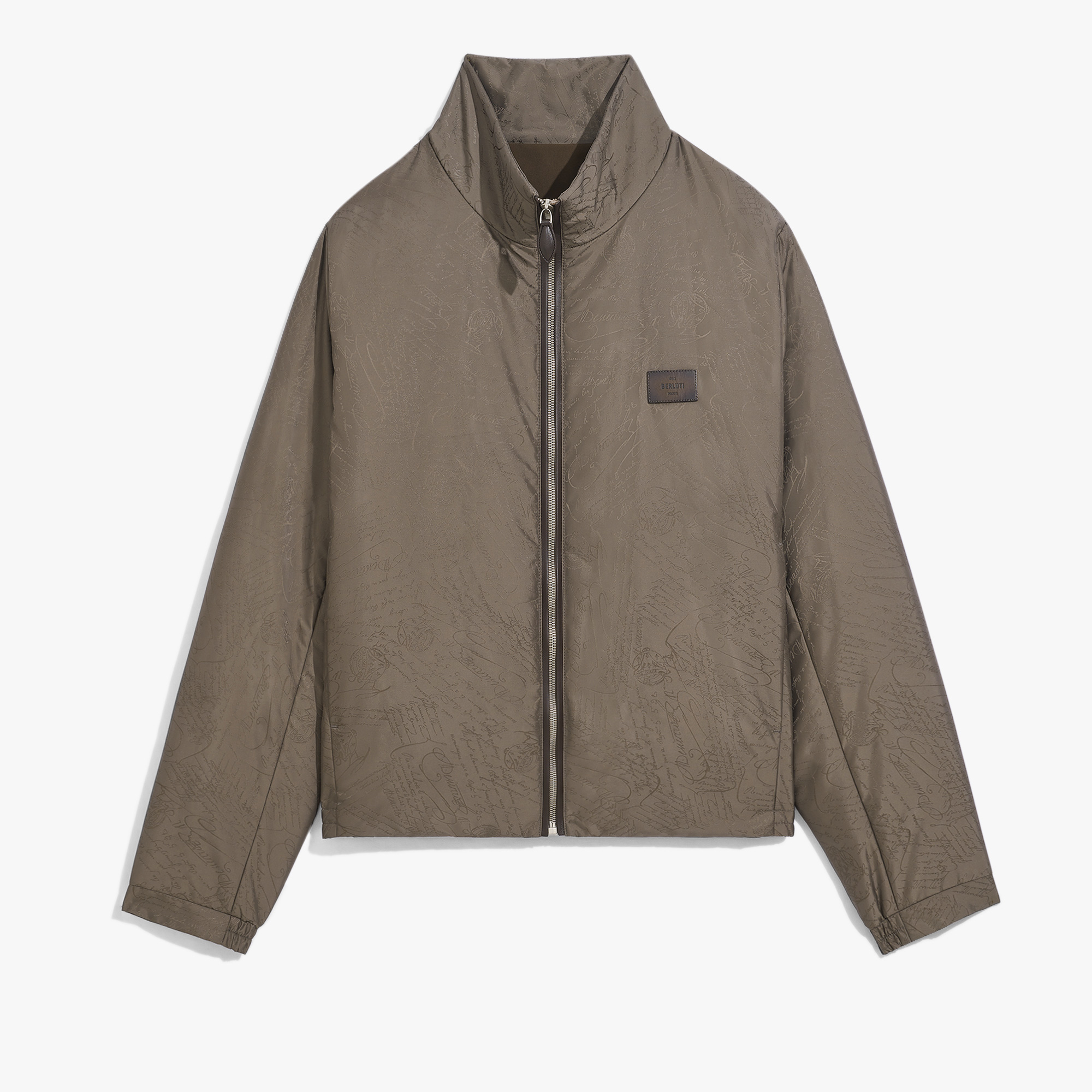 Nylon Scritto Blouson, SEPIA    , hi-res