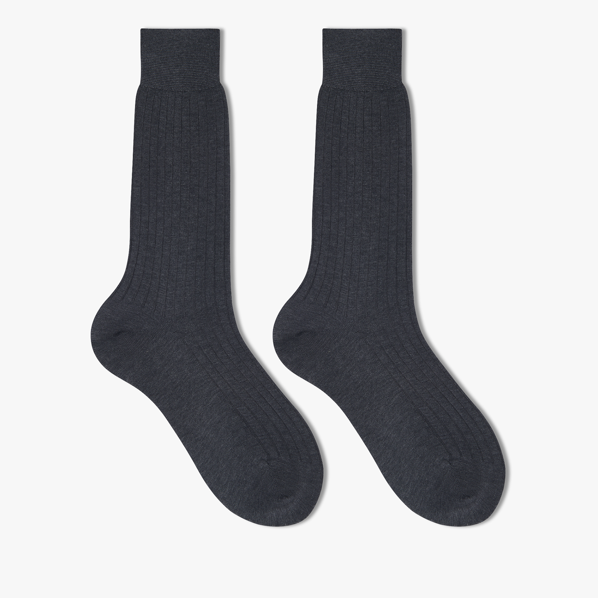 Classic Plain Socks , ANTHRACITE, hi-res