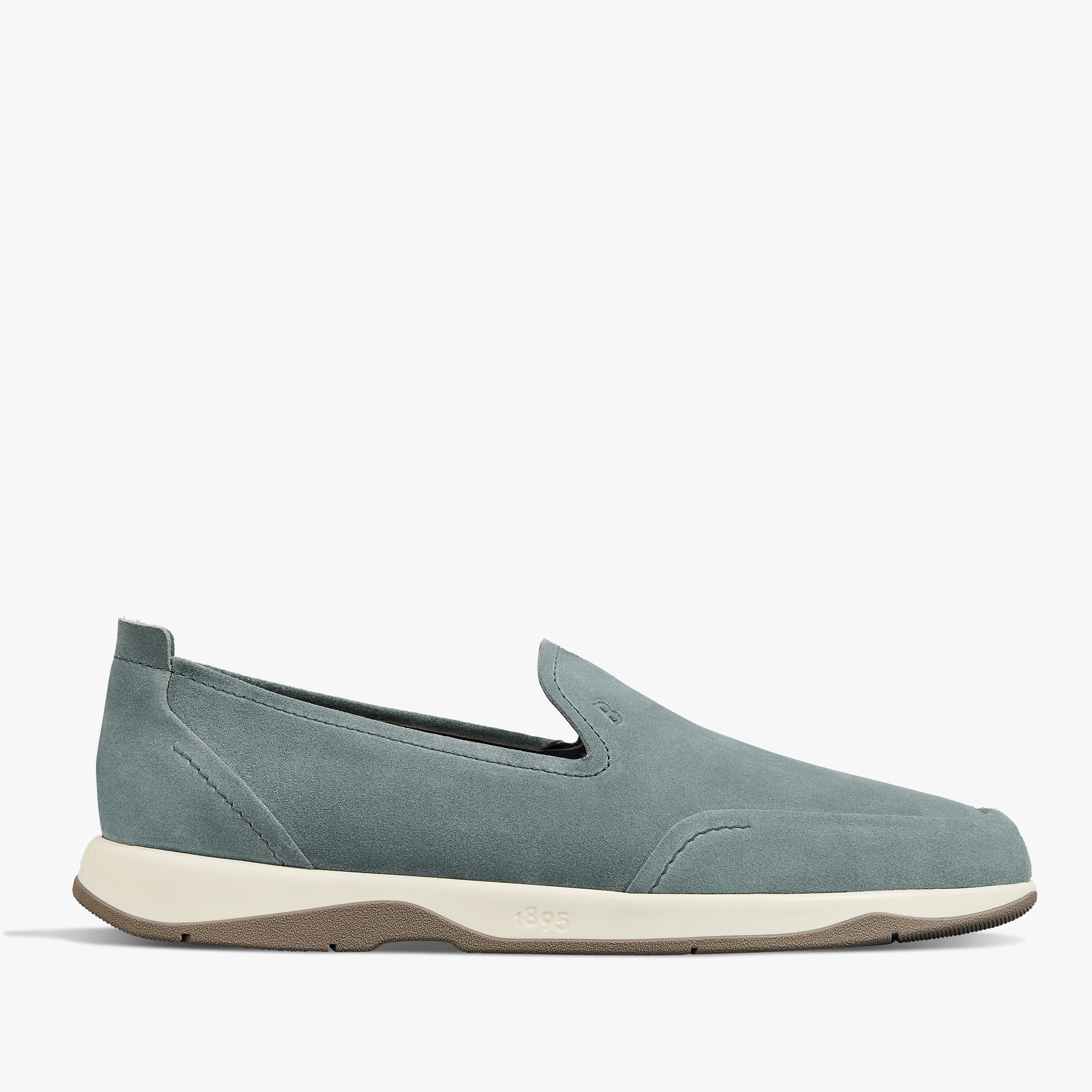 Echappée Suede Calf Loafer, LIGHT BLUE, hi-res