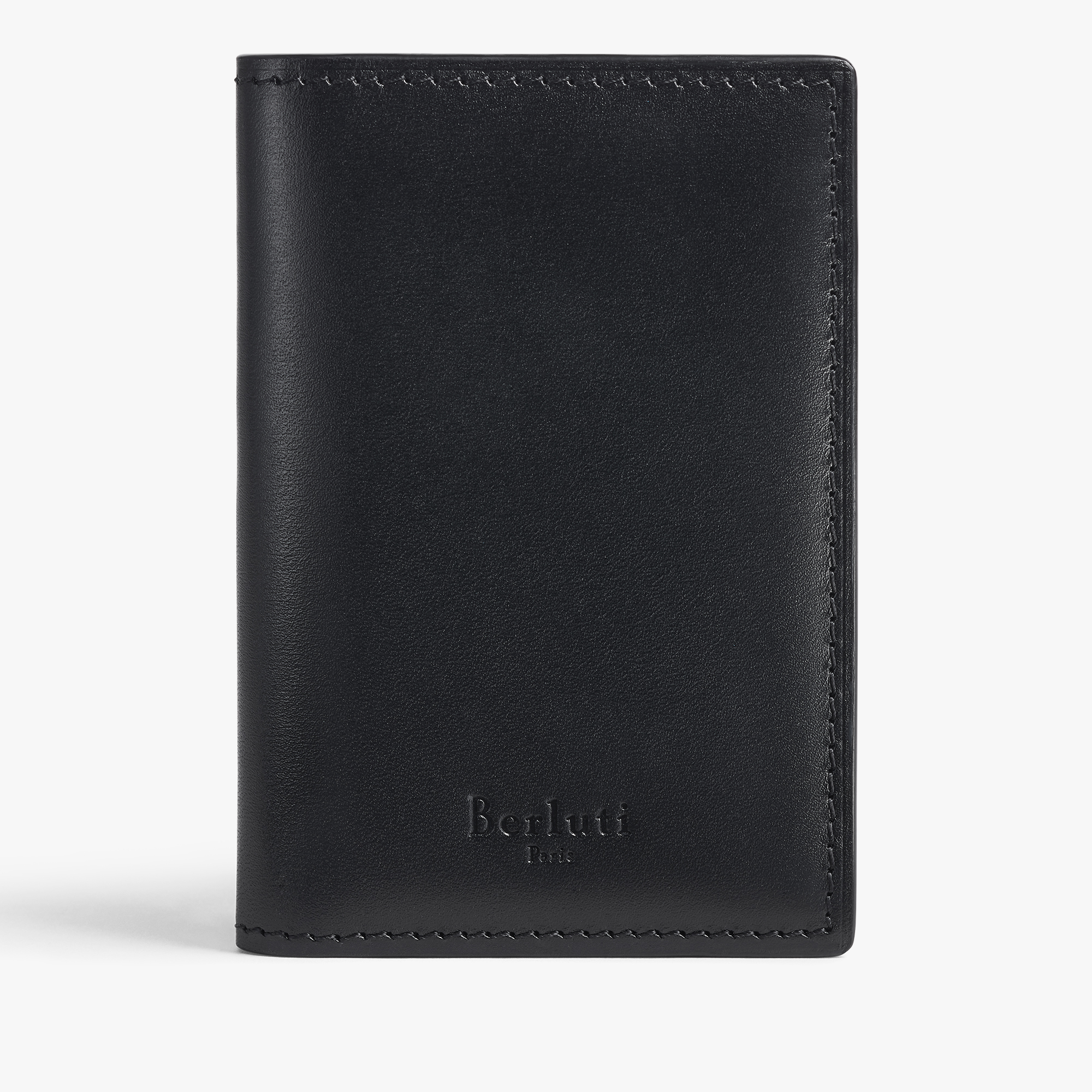 Jagua Card Holder In Leather, BLACK, hi-res