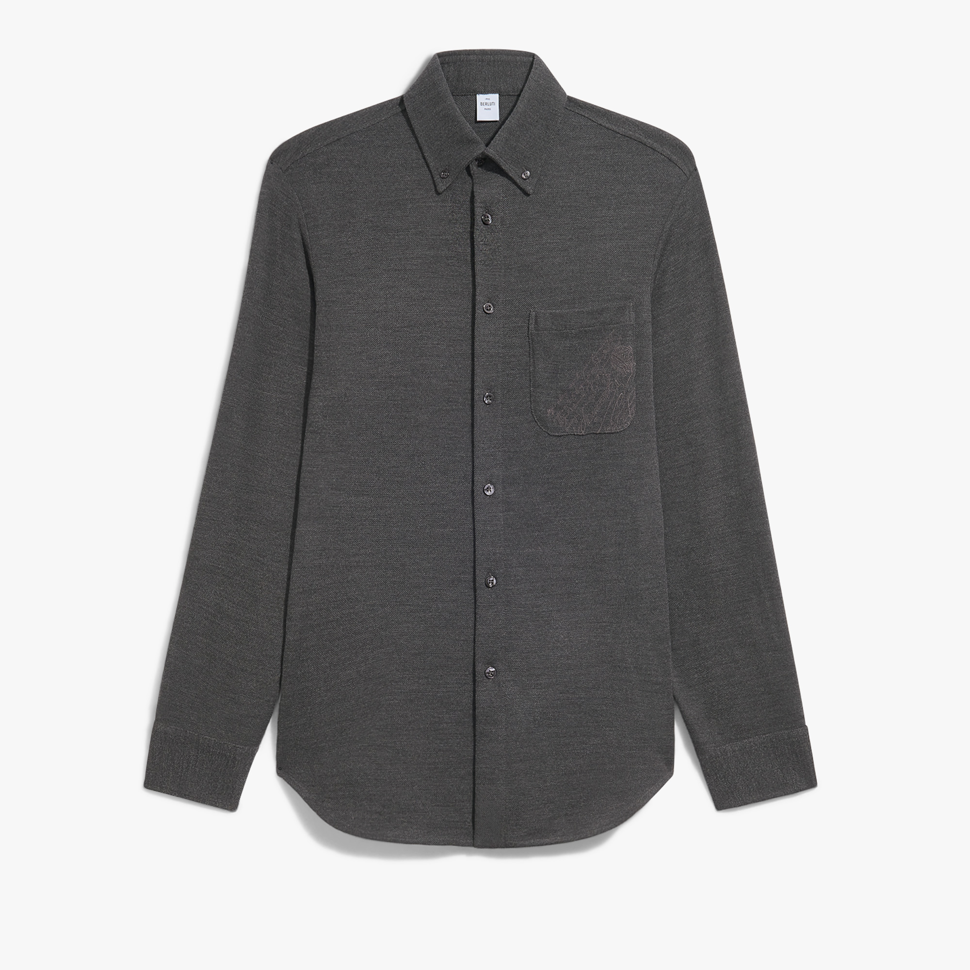 Scritto Pocket Shirt, MYSTERIOUS GREY, hi-res