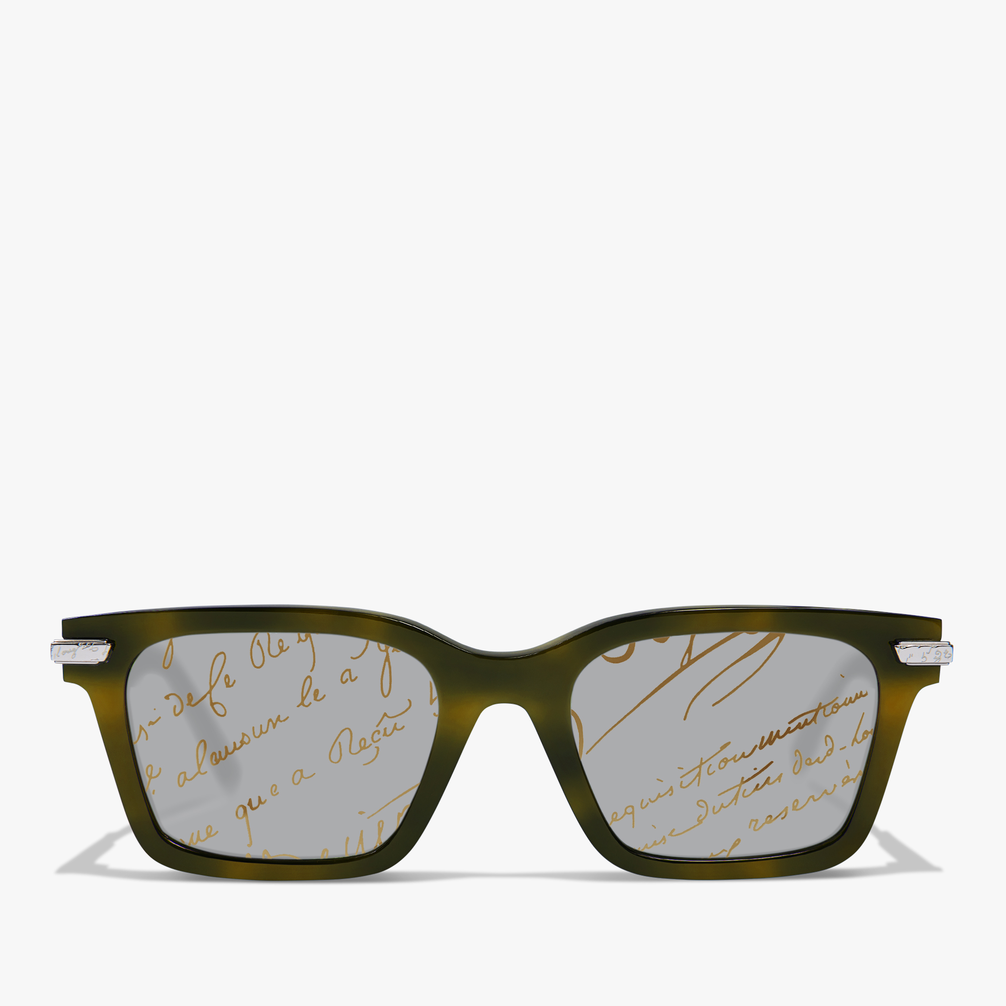 Radiant Acetate Sunglasses, KHAKI + SCRITTO GOLD, hi-res