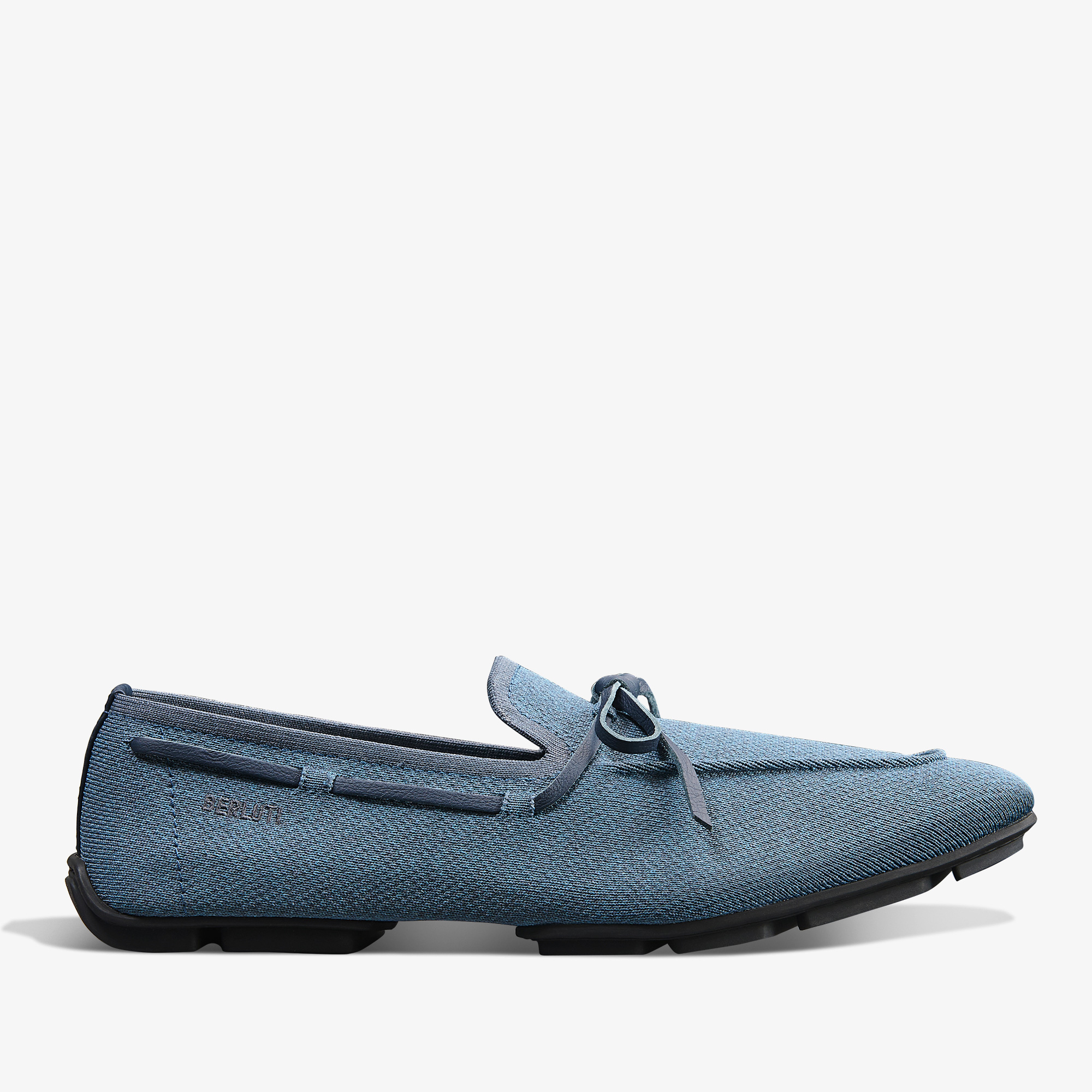 Lorenzo Drive Linen Knit Loafer, SOFT BLUE, hi-res