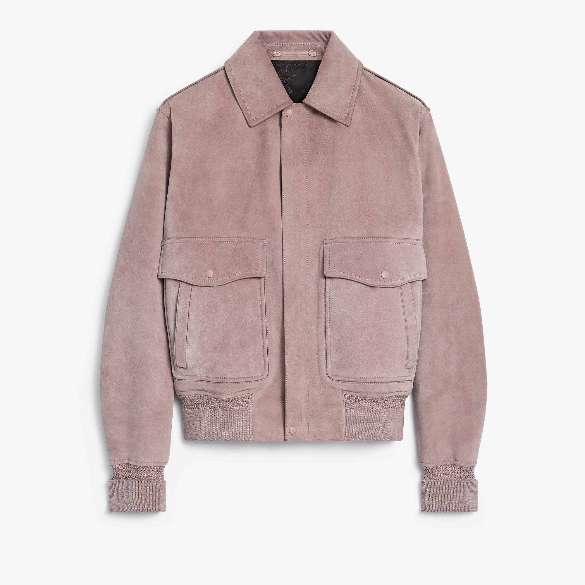 Suede Flight Jacket, ANTIQUE ROSE, hi-res