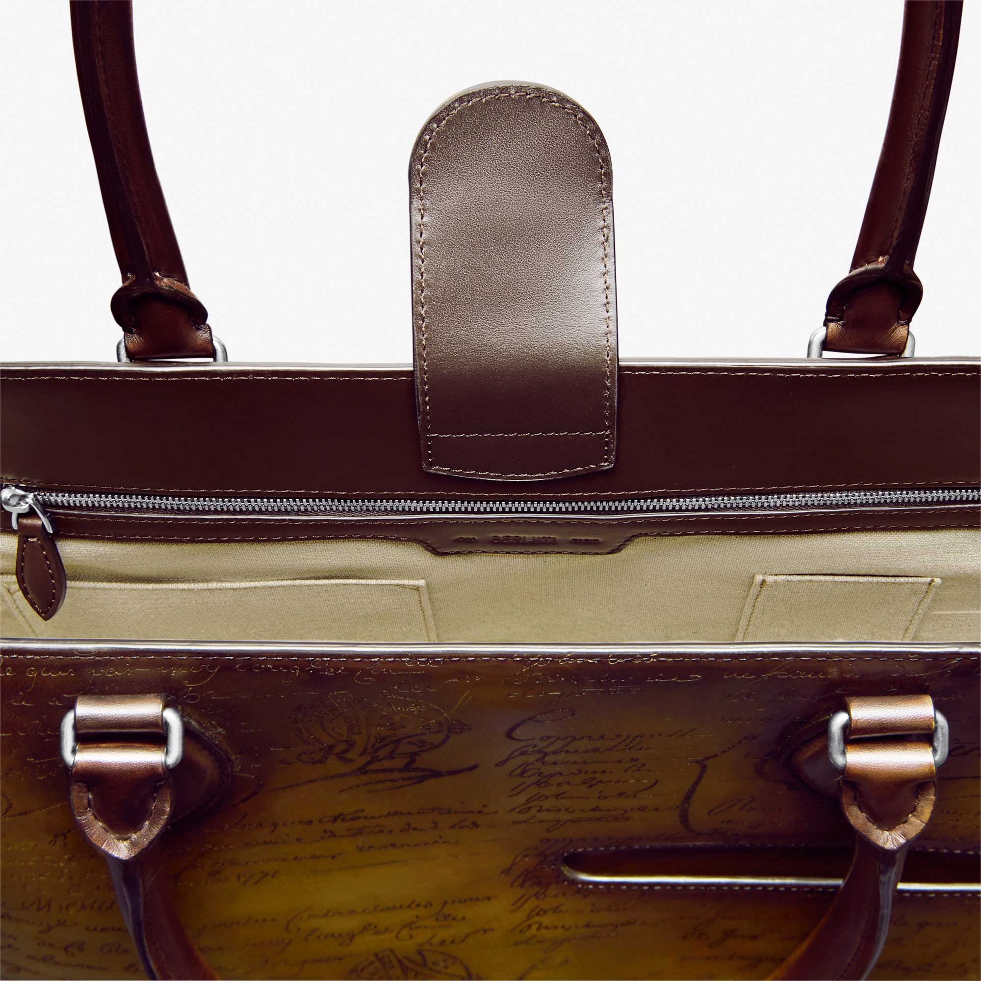 Toujours Mini Scritto Leather Tote Bag | Berluti US