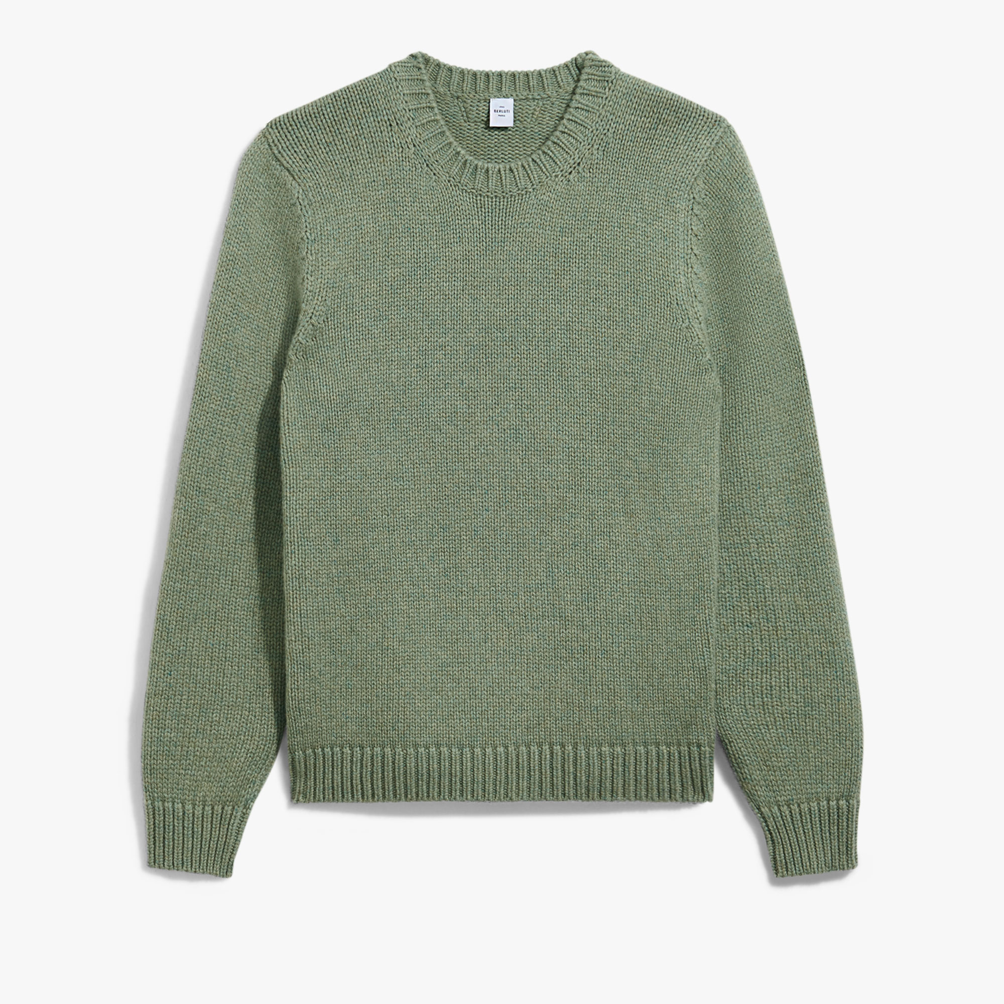 Classic Cashmere Crewneck, DRY MOSS, hi-res