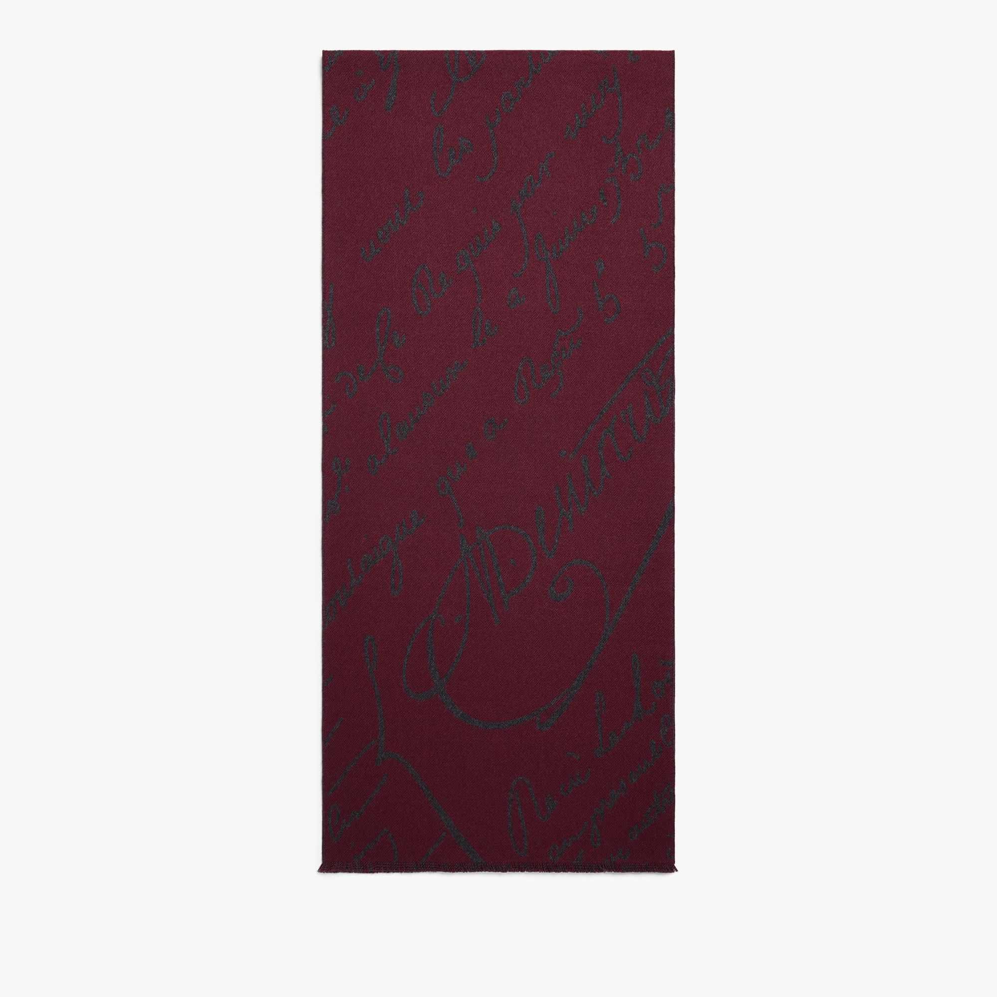 Scritto Scarf, NERO BORDO, hi-res
